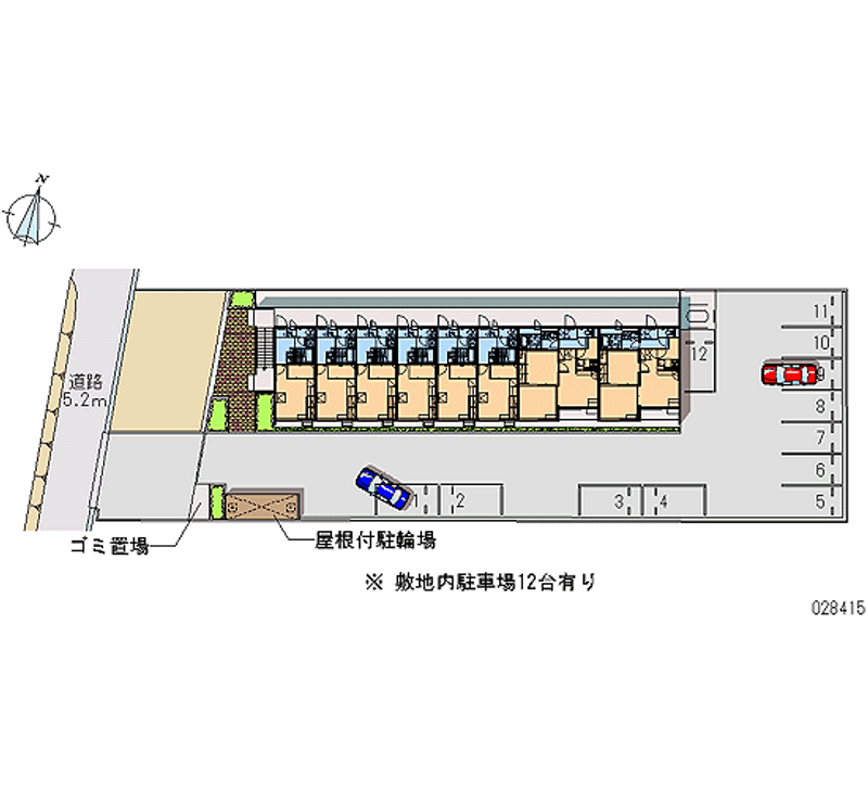 28415月租停車場