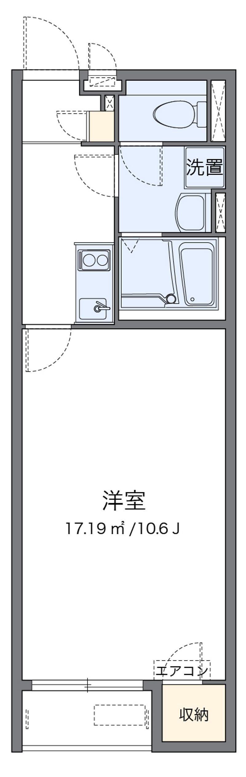 レオネクスト阿星 間取図