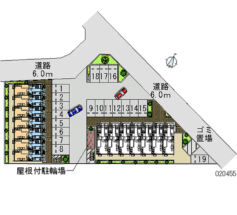 20455月租停车场