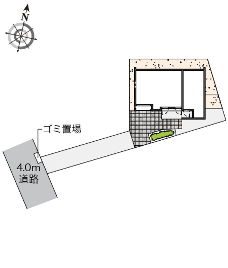 クレイノコーポ新井 配置図