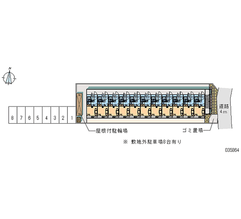 35864 bãi đậu xe hàng tháng