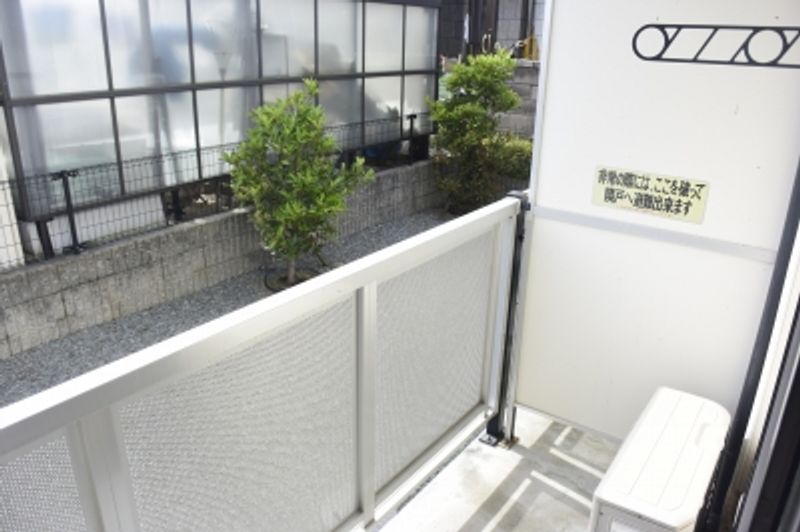 レオパレス若竹Ⅱ バルコニー