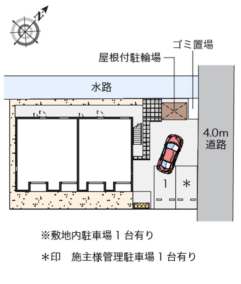 レオネクストＳＡＷＡⅡ 配置図