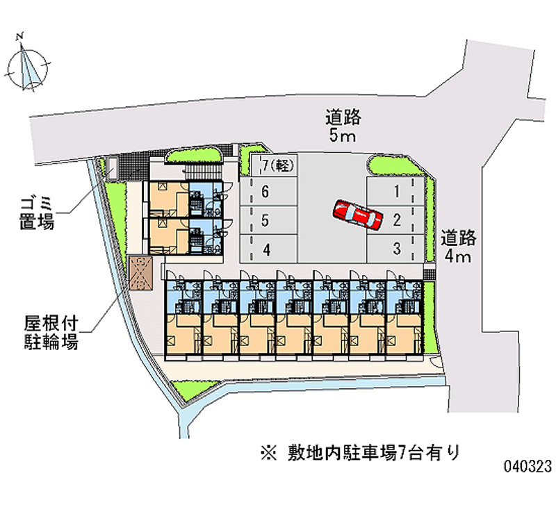 40323 Monthly parking lot