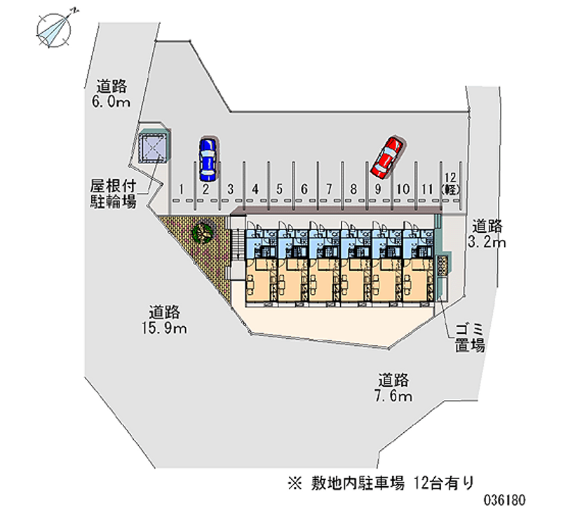 レオパレスウィンズ　ヒル 月極駐車場