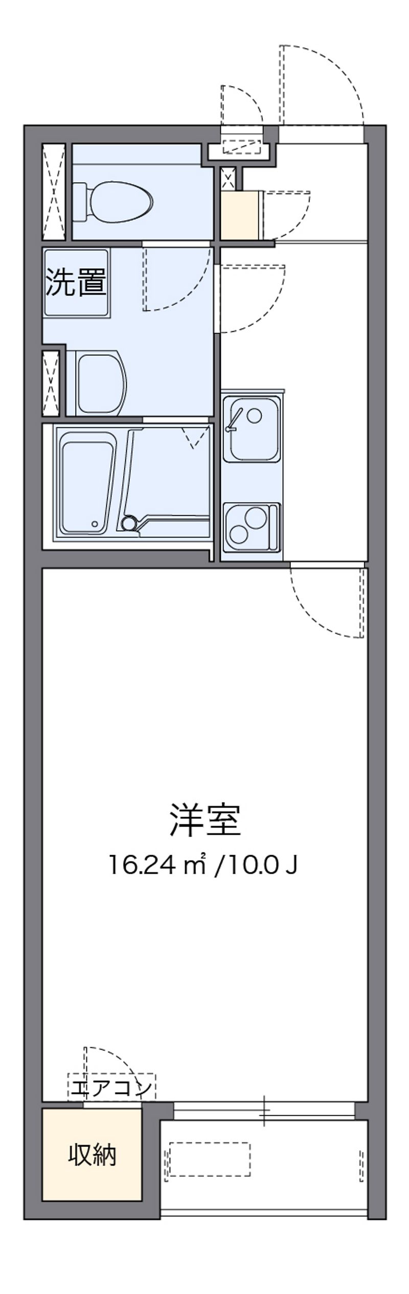 クレイノメイプルハイム 間取図