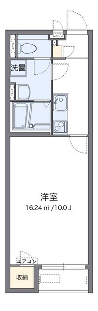 クレイノメイプルハイム 間取り図