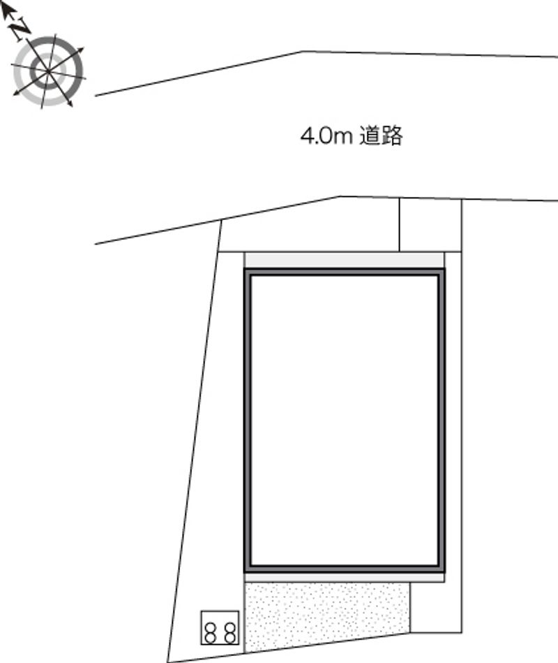 レオネクストツインコートⅠ 配置図