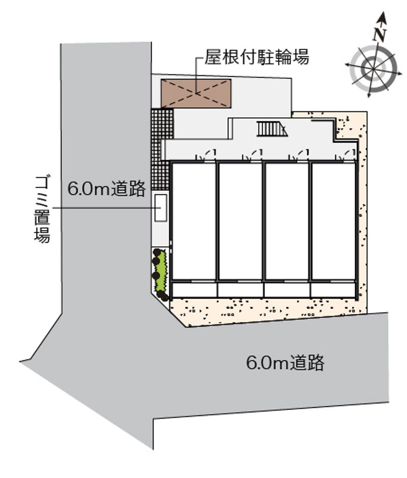 クレイノラルーチェ 配置図