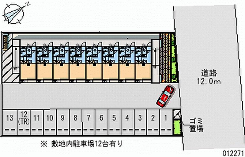 12271月租停車場