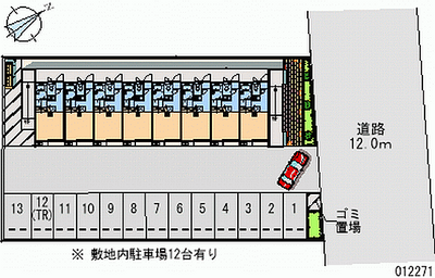 12271 Monthly parking lot