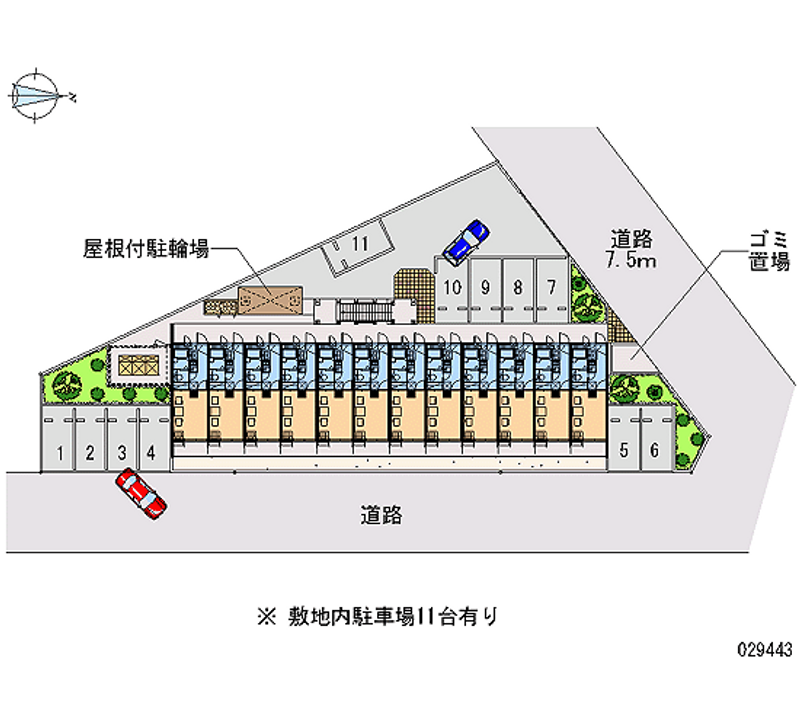 29443月租停車場