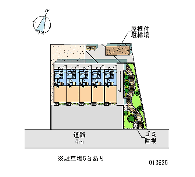 レオパレスＫＯＪＩＭＡⅡ 月極駐車場