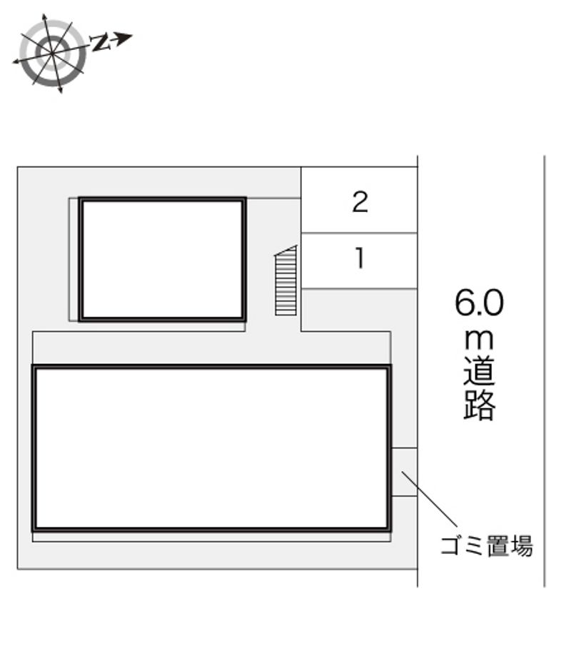 レオパレス諏訪 配置図