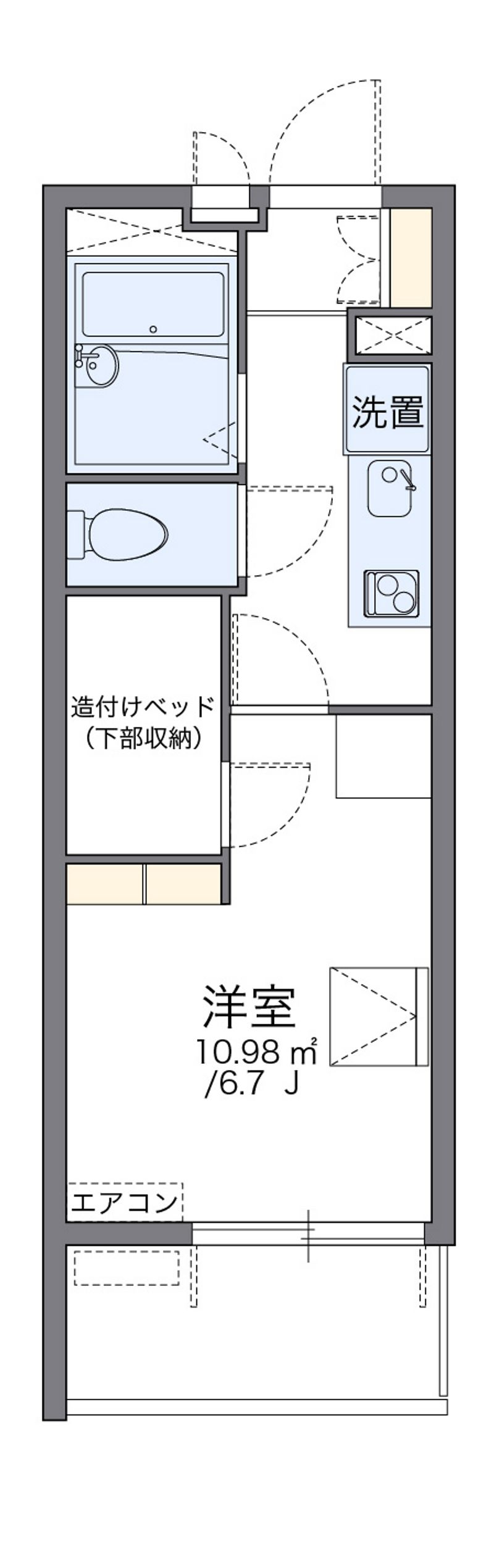レオパレスＳＯＡＲＥＲⅡ 間取図