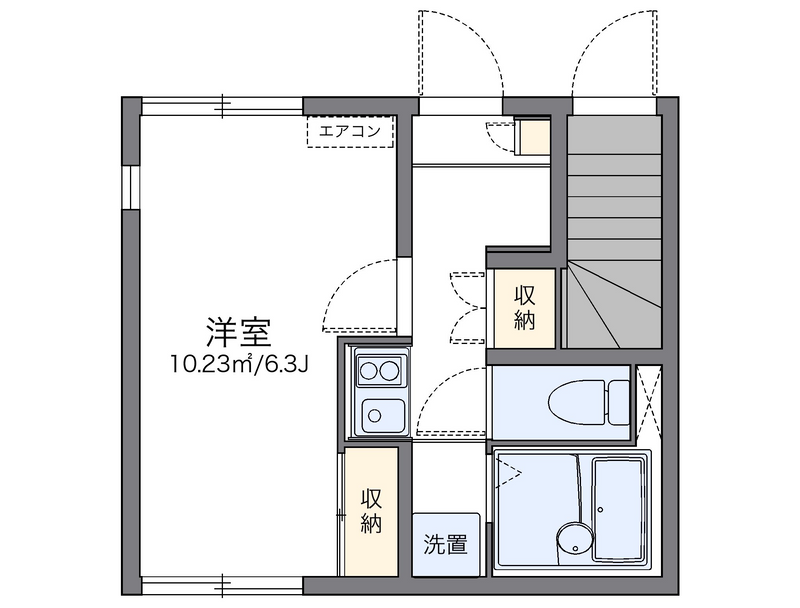 レオネクストシオン北沢 間取り