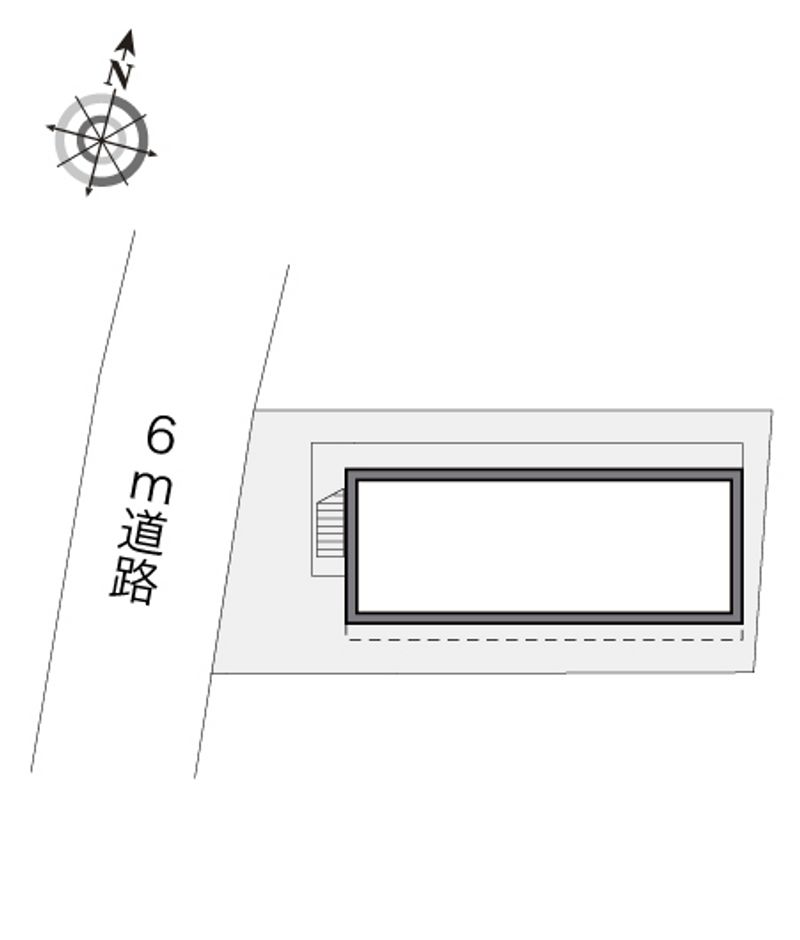 レオパレス本宮公園 配置図