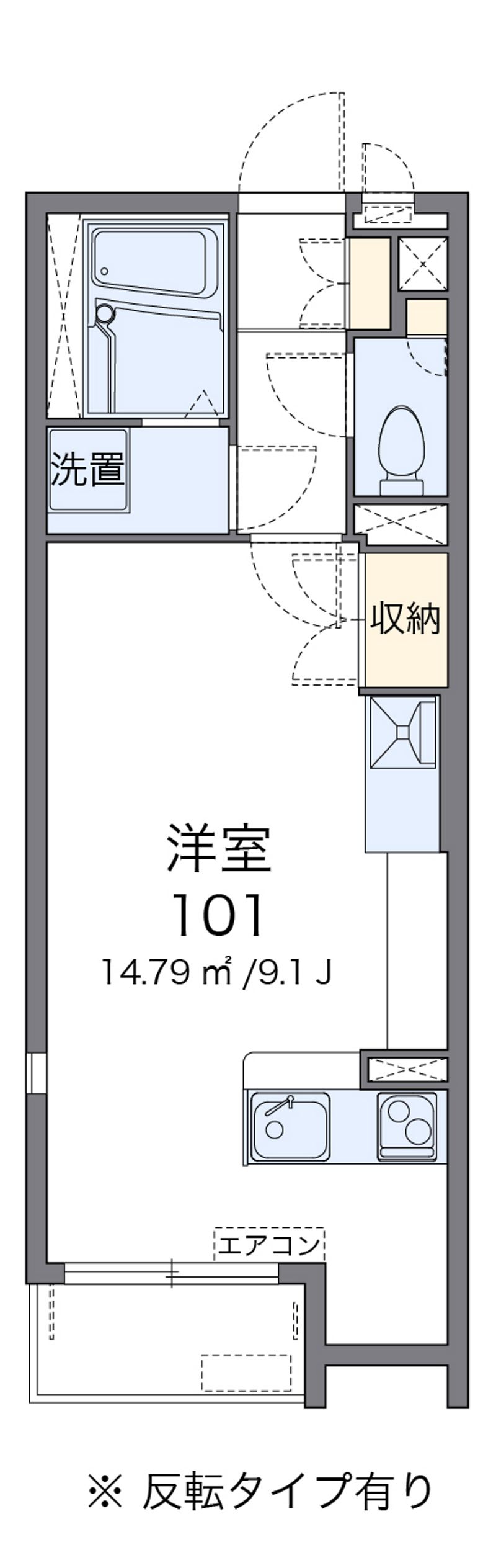 ミランダアザレア 間取図