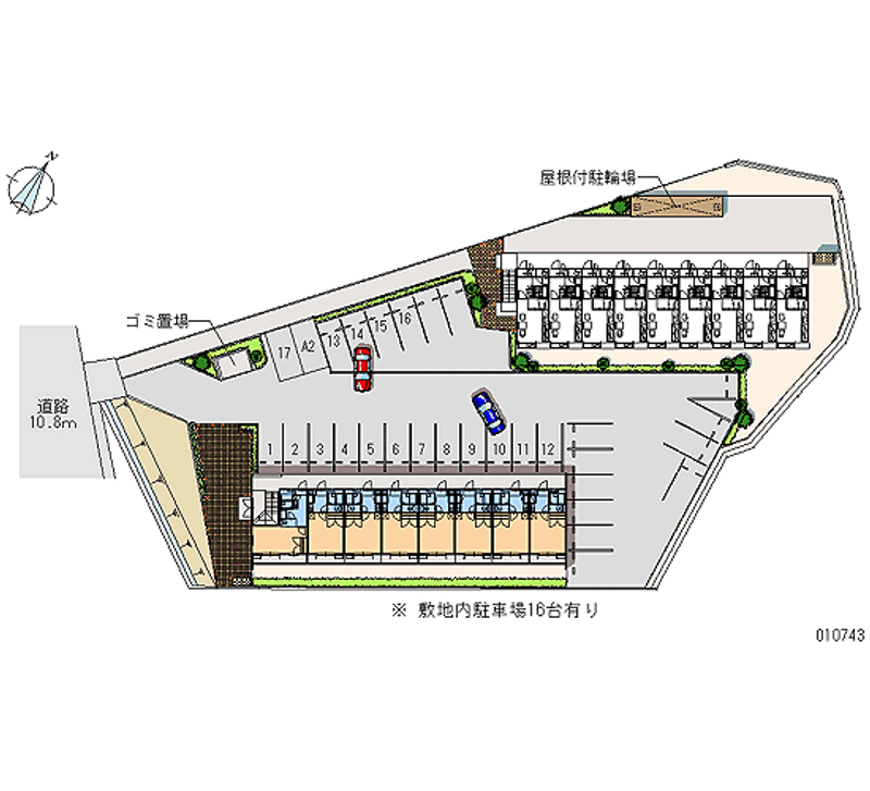 10743月租停车场