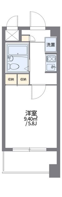 レオパレスＩＫＥＢＵＫＵＲＯ 間取り図