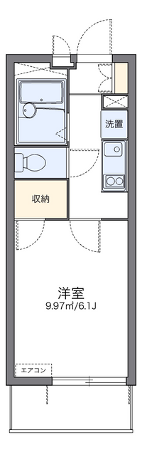 レオパレスＪＮ　Ａ 間取り図