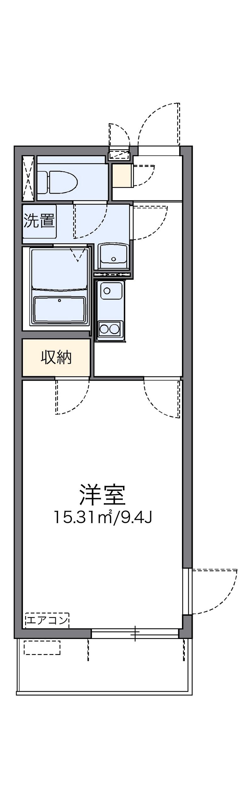 レオネクスト和光南ＭＳ 間取図