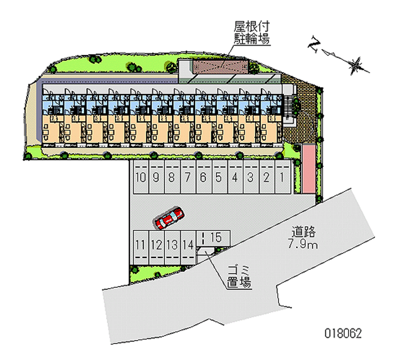 18062月租停車場