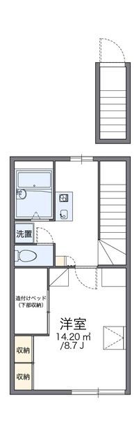 レオパレスエターナリィ・松田 間取り図