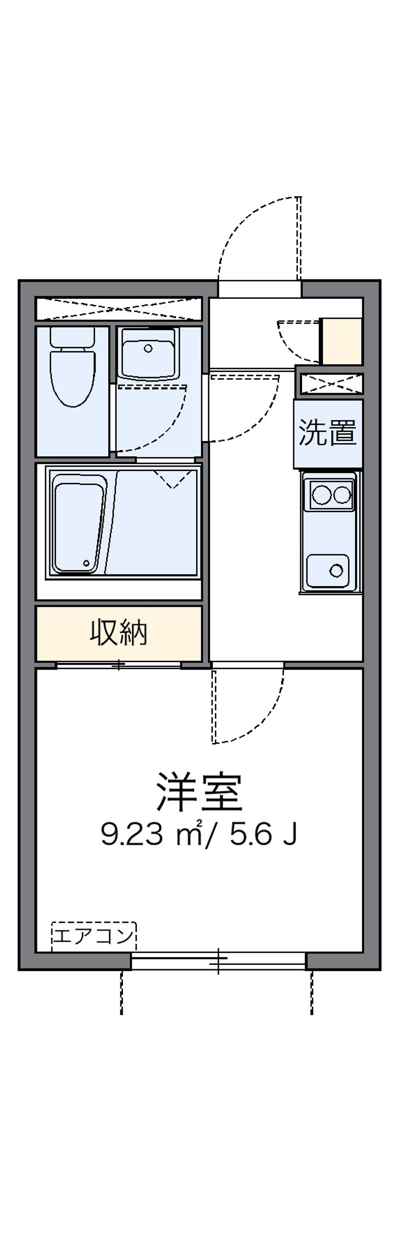 レオネクストＵＢＵＫＡＴＡ 間取図