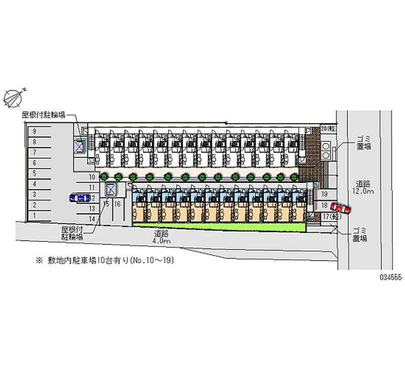 34555 bãi đậu xe hàng tháng