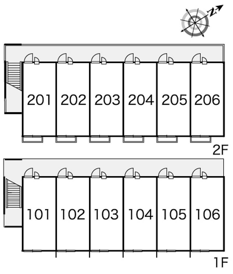 レオパレスａｒｏｍａ 間取配置図