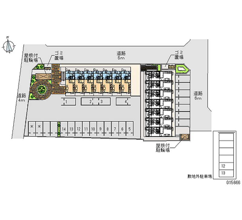 15666 bãi đậu xe hàng tháng