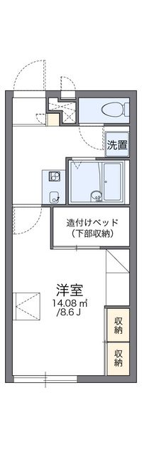 レオパレス源藤Ⅳ 間取り図