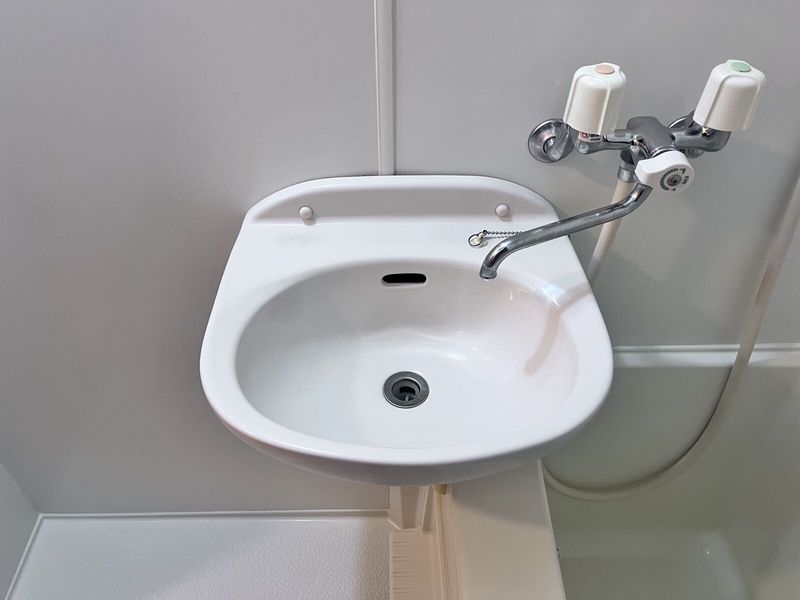 レオパレスアンソレイユ 洗面台