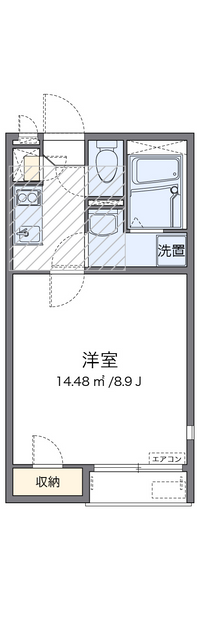 レオネクストボナール　ドミール 間取り図