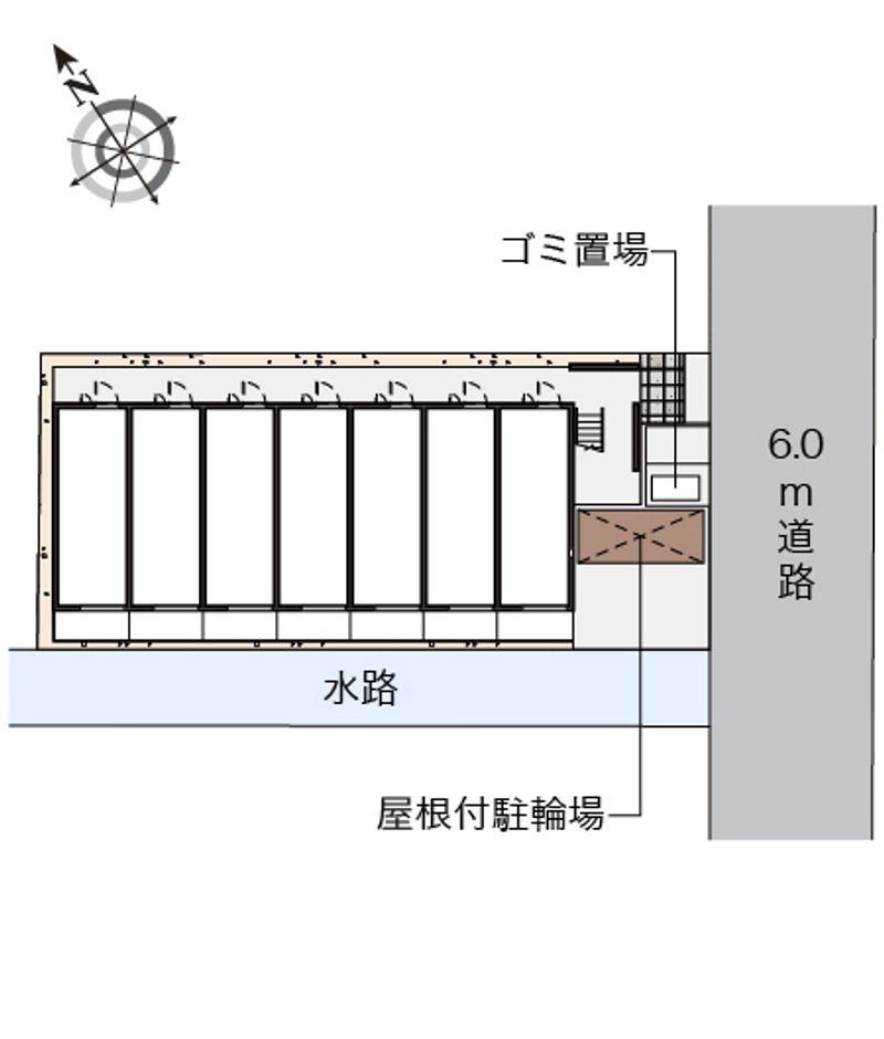 レオネクストＹＡＭ 配置図