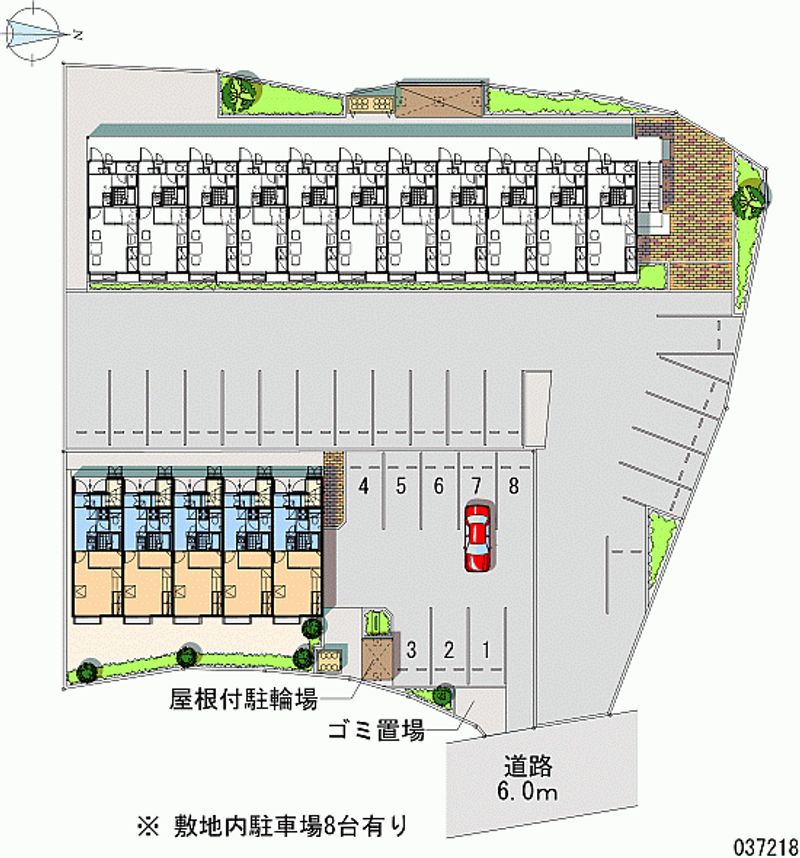 レオパレス太陽Ⅱ 月極駐車場