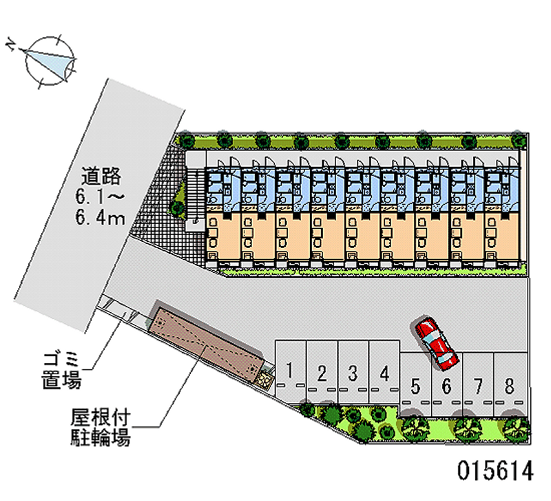 15614月租停车场