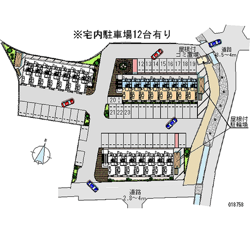 18758月租停車場