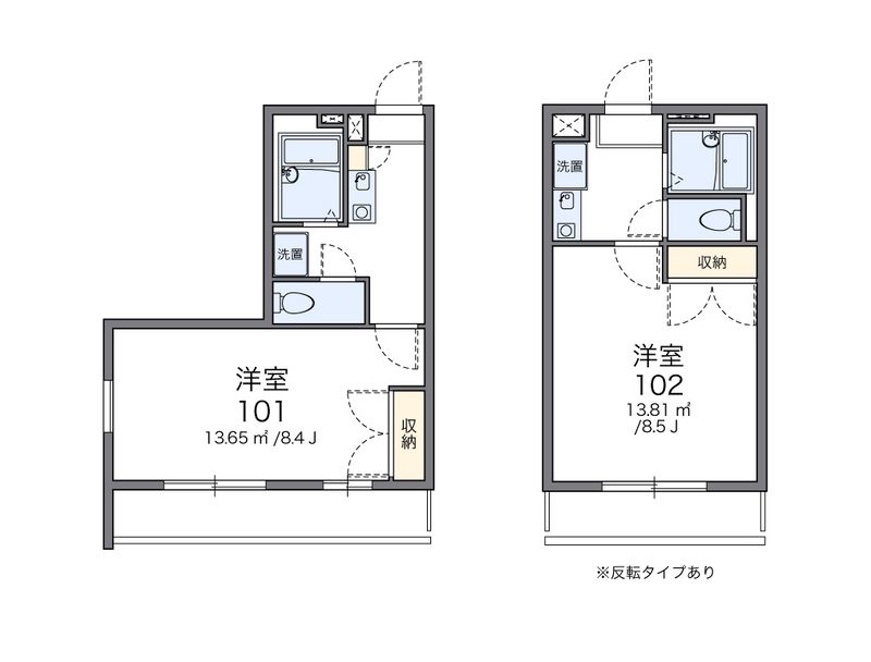 レオパレスＡＲＫ 間取図
