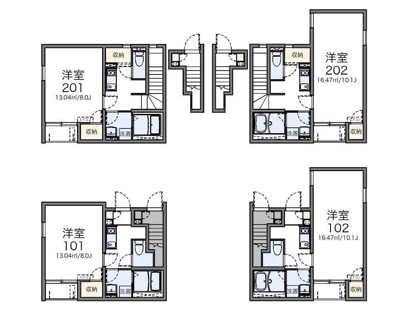 レオネクストアコラート 間取り
