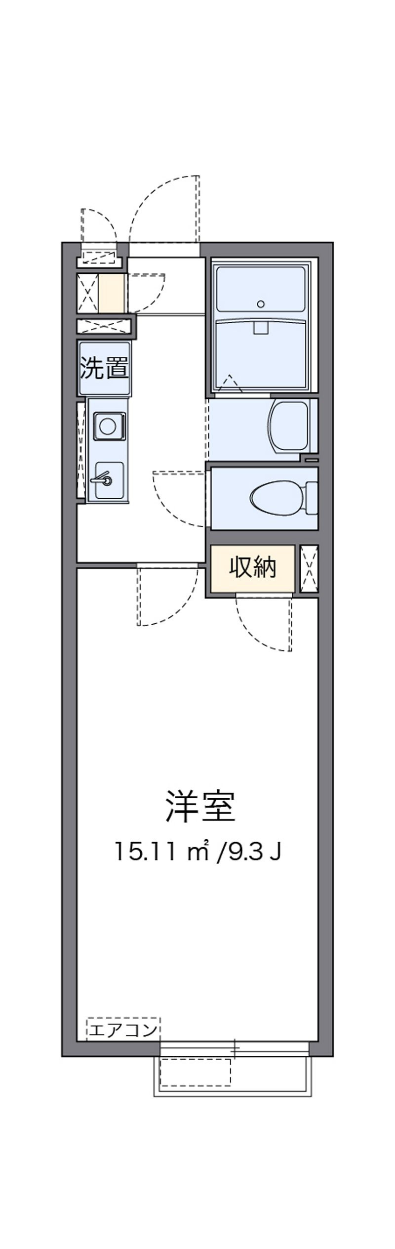 ヴィアロ堀切レジデンス 間取図