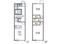 レオパレスゼスト 間取り図