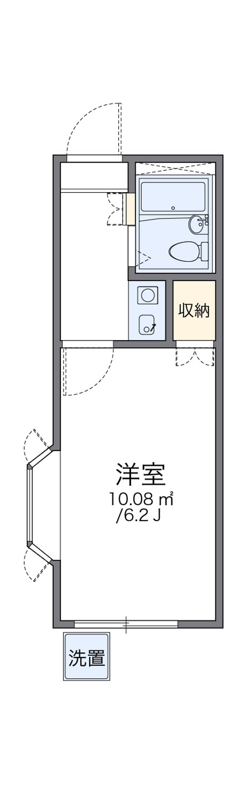 レオパレス赤羽Ｐａｒｔ１ 間取図