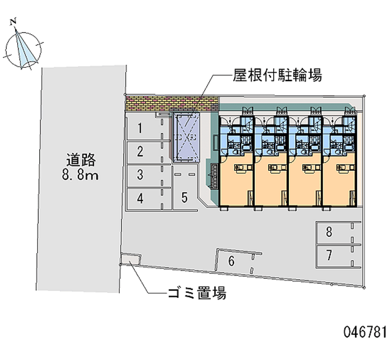 46781月租停车场