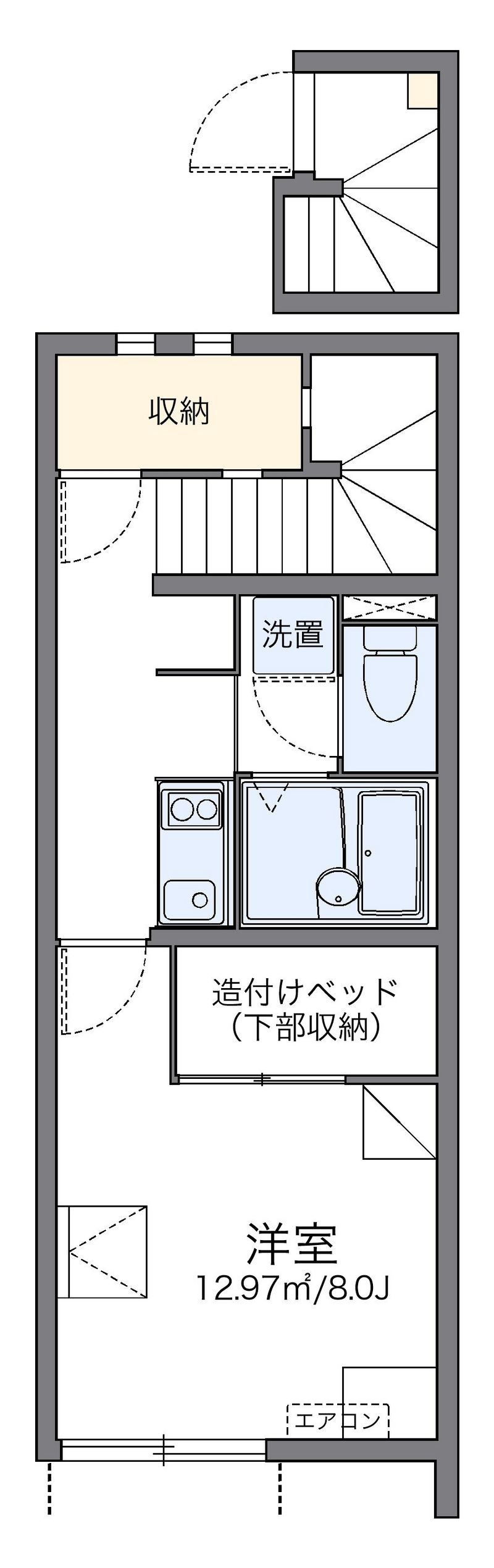 レオネクストＹｕＹｕⅢ 間取図