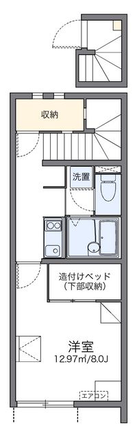 レオネクストＹｕＹｕⅢ 間取り図