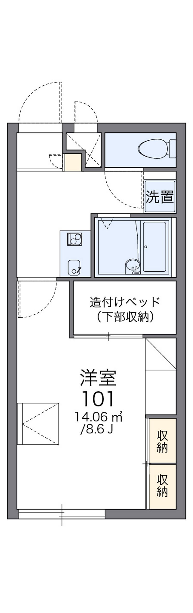 レオパレスＢｌｏｏｍ 間取図