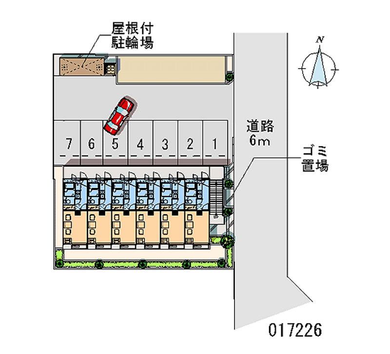 17226月租停車場