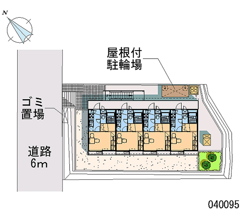 レオパレスＳｕｎｎｙ　Ｈｉｌｌ 区画図
